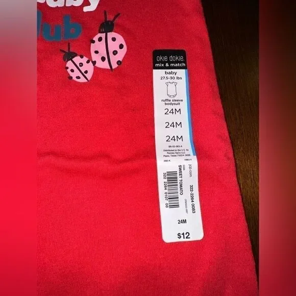 Baby Girls Bodysuit - NWT - 24 Months - Picture 3 of 4